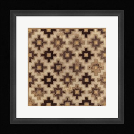 Framed Antique Mudcloth II Print