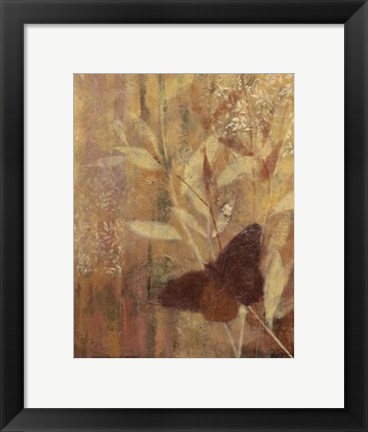 Framed Copper Meadows II Print