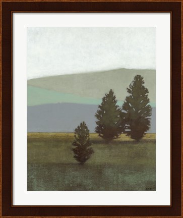 Framed Evergreen II Print