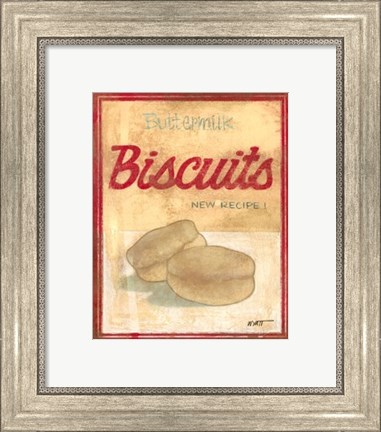 Framed Buttermilk Biscuit Mix Print