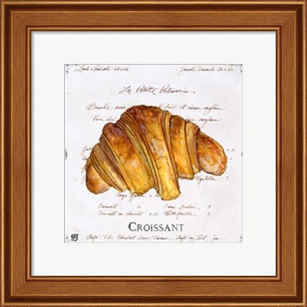 Framed Croissant Print