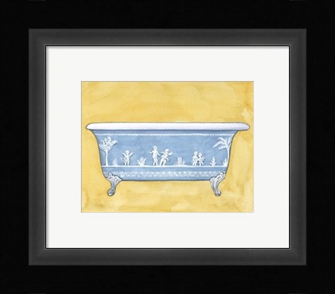 Framed English Bath Print