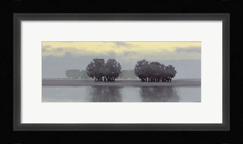 Framed Lake Amethyst II Print