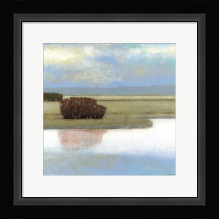 Framed Crystal Bay II Print