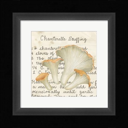 Framed Chanterelle Print
