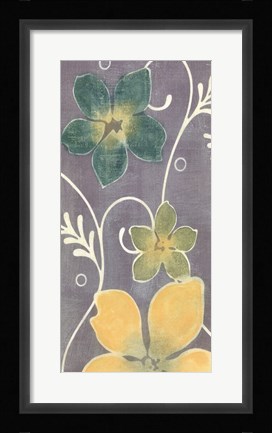 Framed Tropical Whimsy I Print