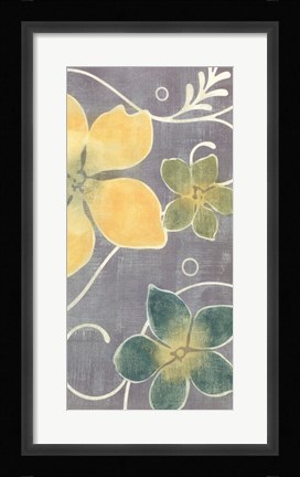Framed Tropical Whimsy II Print