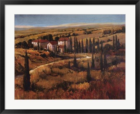 Framed Tuscany II Print