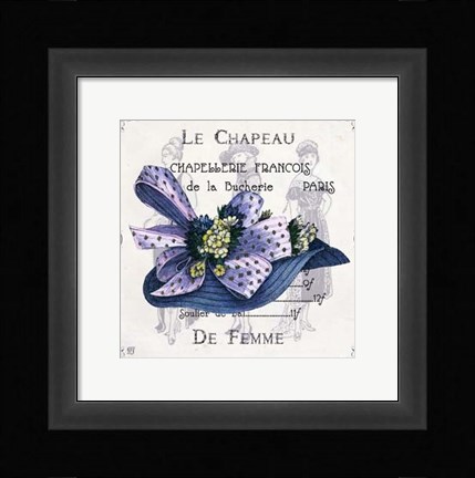 Framed Haute Couture I Print