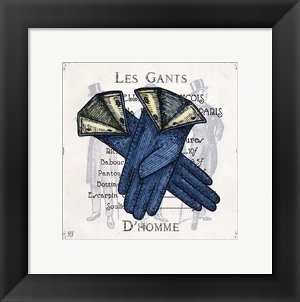 Framed Haute Couture VII Print