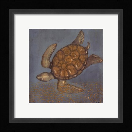 Framed Sea Turtle II Print