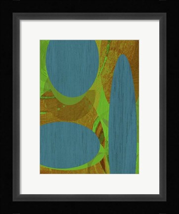 Framed Earth I Print