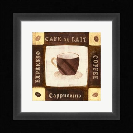 Framed Cafe Mocha III Print