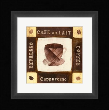 Framed Cafe Mocha IV Print