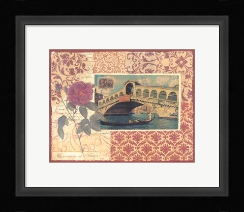 Framed Victorian Travel I Print