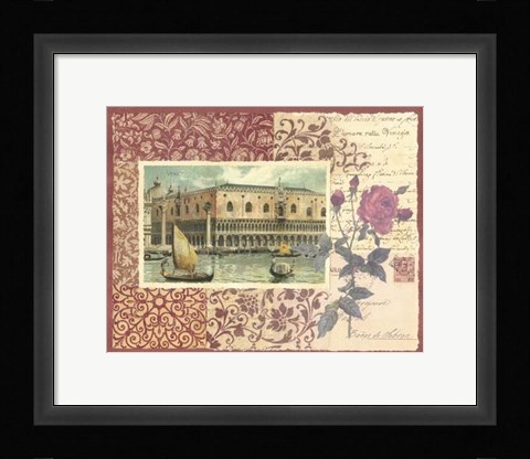 Framed Victorian Travel II Print