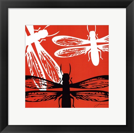 Framed Pop Fly IV Print