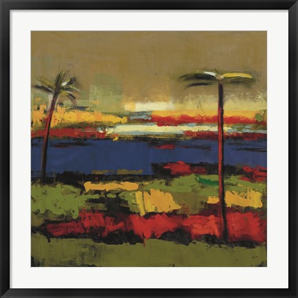 Framed Gold Coast II Print