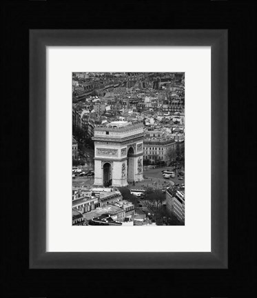 Framed Arc de Triomphe Print