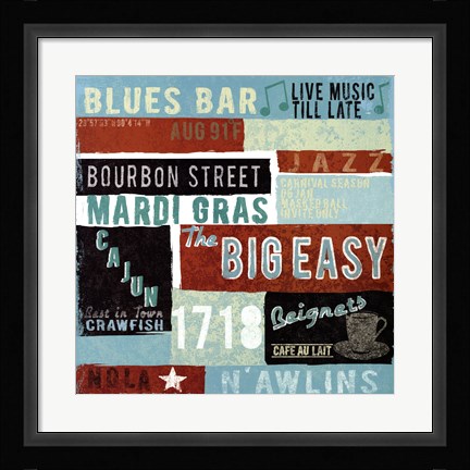Framed New Orleans Print
