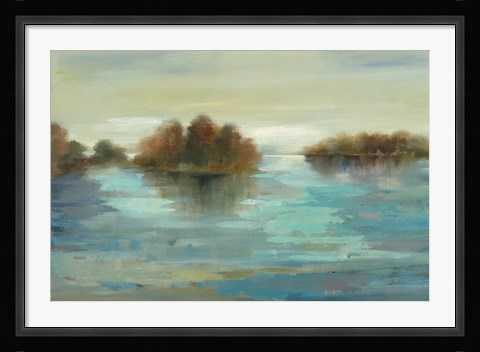 Framed Serenity on the River Print