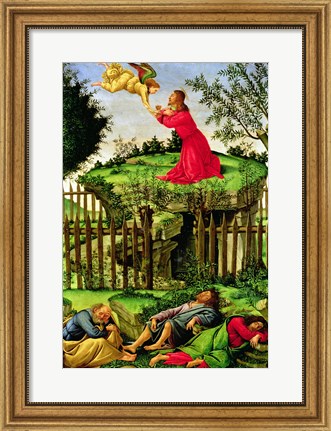 Framed Agony in the Garden, c.1500 Print
