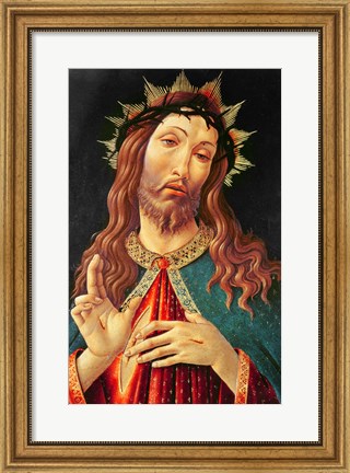 Framed Ecce Homo, or The Redeemer, c.1474 Print