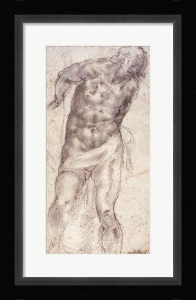 Framed Figure Study Print