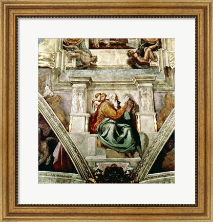 Framed Sistine Chapel Ceiling, 1508-12 Print