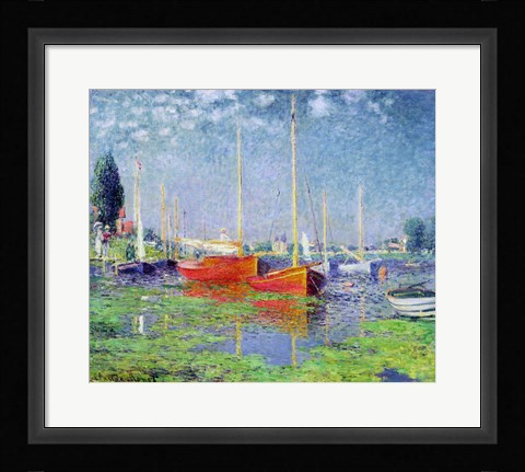 Framed Argenteuil, c.1872-5 Print