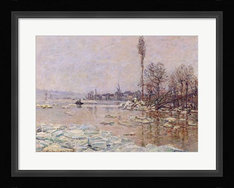 Framed Thaw, 1880 Print