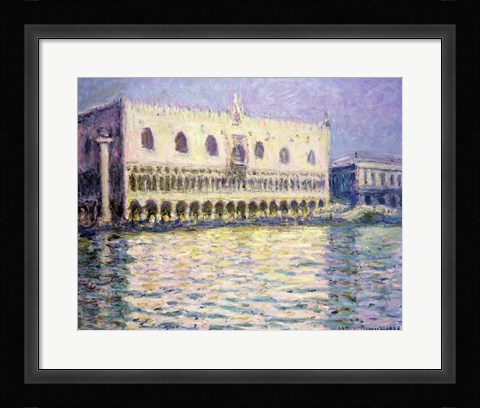 Framed Ducal Palace, Venice, 1908 Print