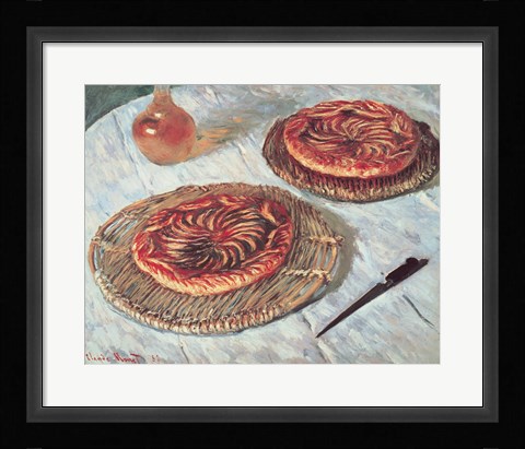 Framed Fruit Tarts, 1882 Print