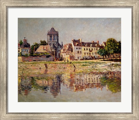 Framed By the River at Vernon, 1883 Print