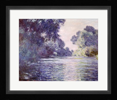 Framed Branch of the Seine near Giverny, 1897 detail Print