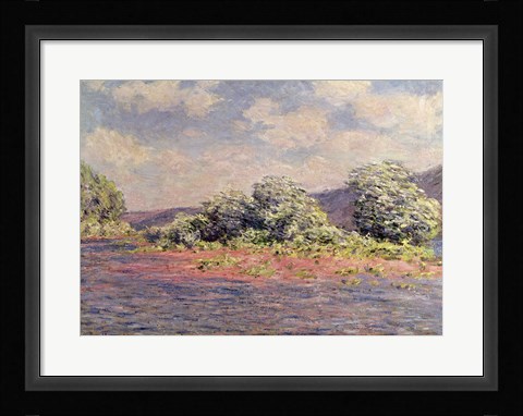 Framed Seine at Port-Villez, c.1890 Print