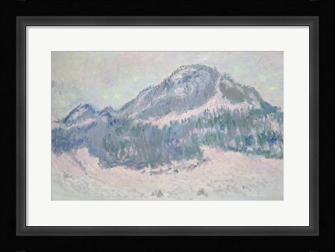Framed Mount Kolsaas, Norway, 1895 Print