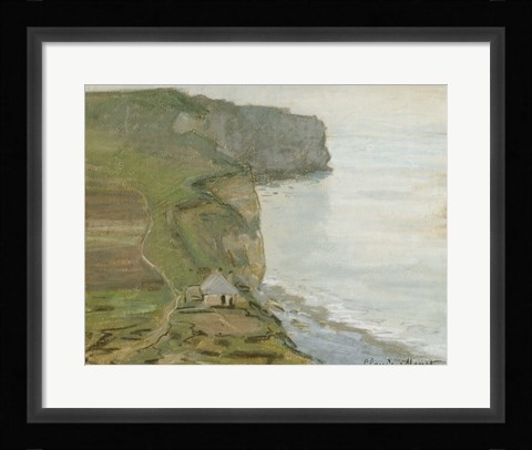 Framed Cap d'Antifer, Etretat Print