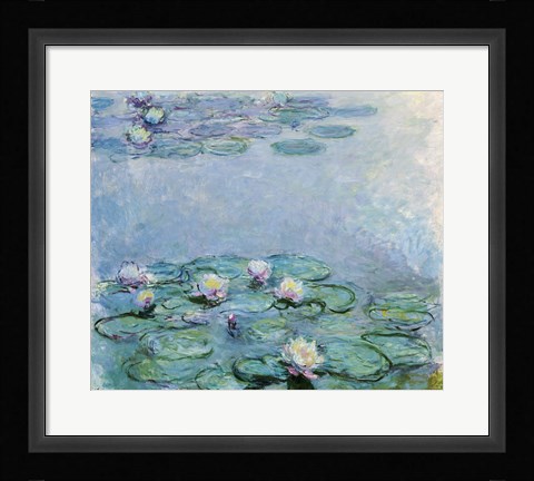 Framed Water Lilies Print