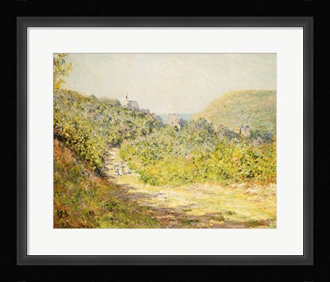 Framed Aux Petites Dalles, 1884 Print