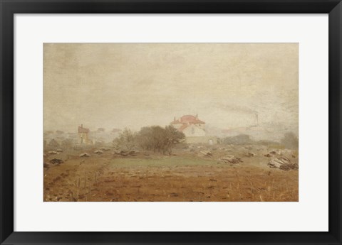Framed Fog, 1872 Print