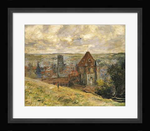 Framed Dieppe, 1882 Print