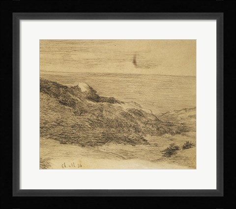 Framed By the Sea, 1886 Print