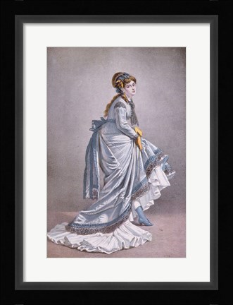 Framed Die Kokotte', 1875 Print