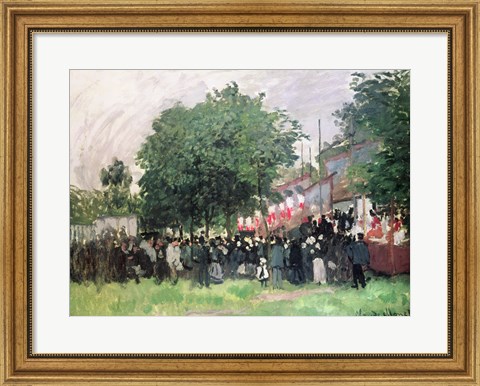Framed Fourteenth of July (Bastille Day) Print