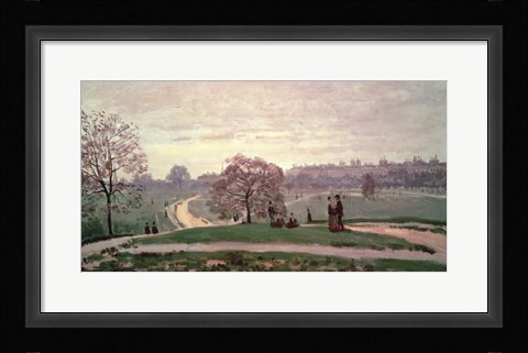 Framed Hyde Park Print
