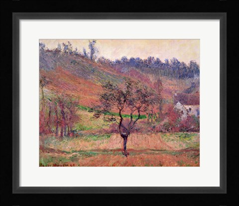 Framed Valley of Falaise, Calvados, France, 1883 Print