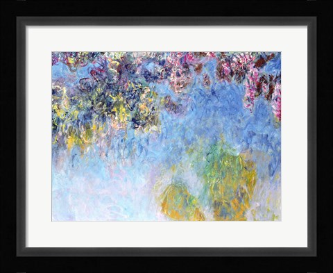 Framed Wisteria, 1920-25 Print