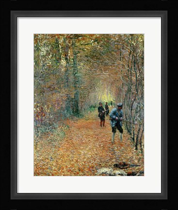 Framed Shoot, 1876 Print