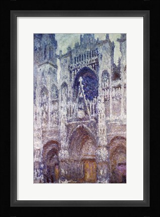 Framed Rouen Cathedral Print